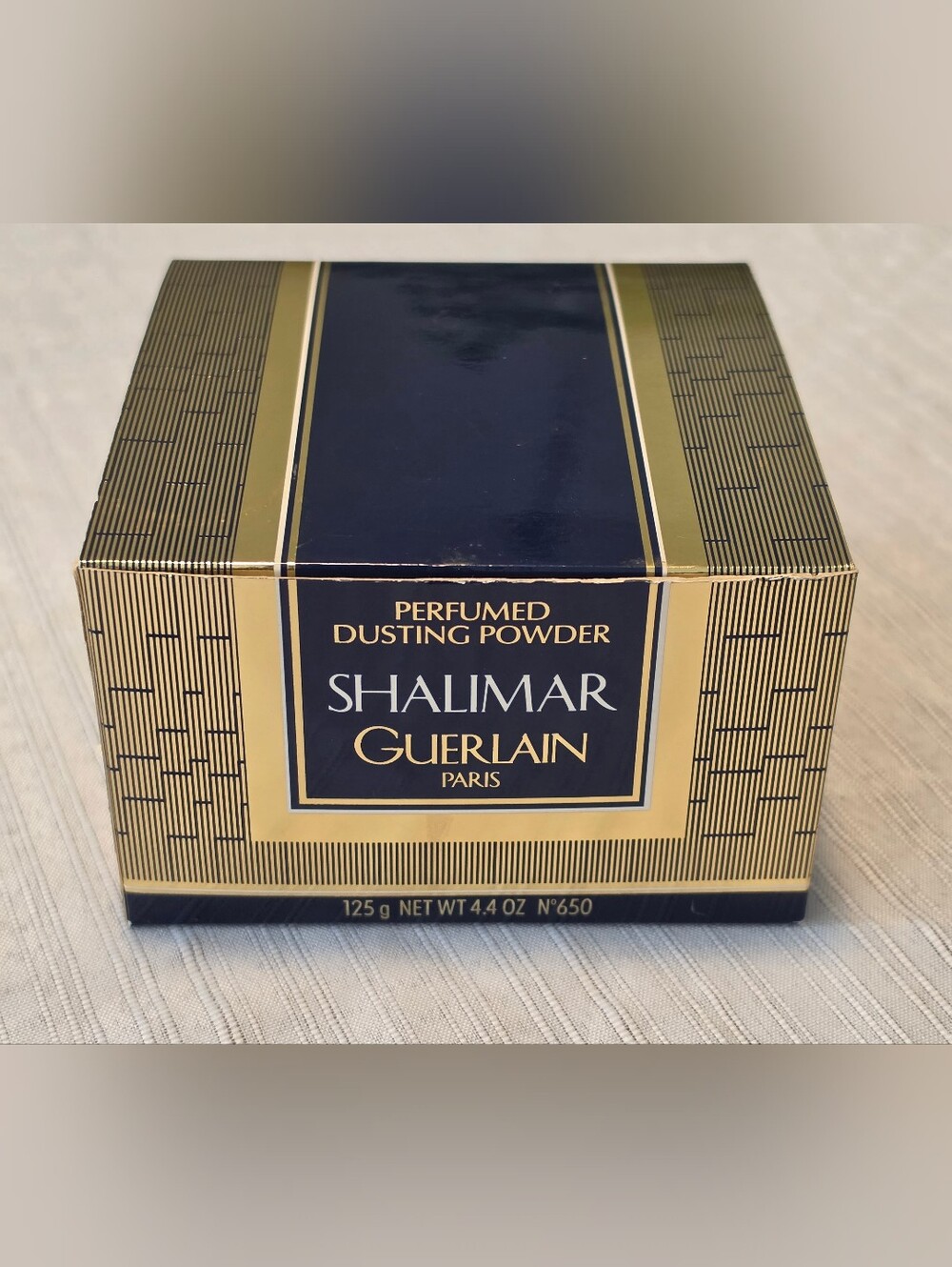 Vintage Guerlain Shalimar Perfumed Dusting Powder 4.4oz 125g New Open Box